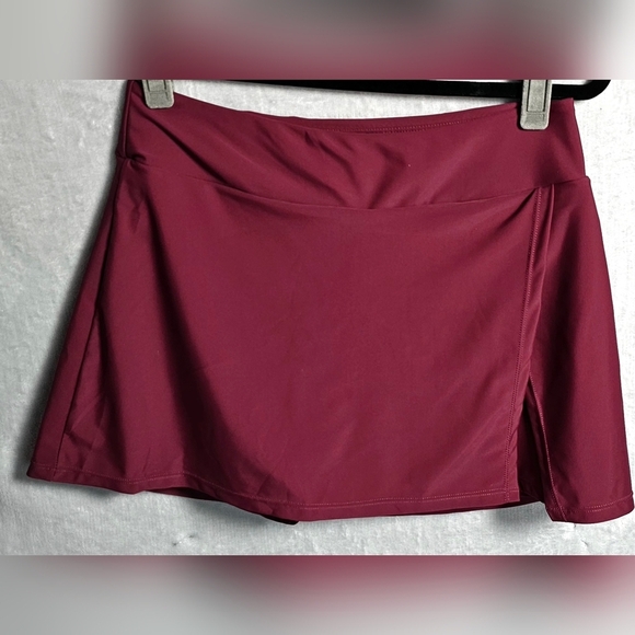 22.🆕Large High-Waisted Tummy Control Swim Skirt with Built-In Shorts NWOT - Picture 5 of 7